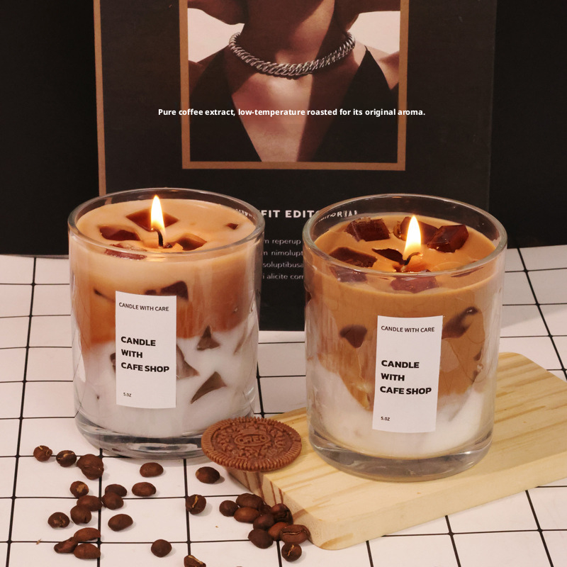 Coffee Drink‑Shaped Scented Candle — Coffee