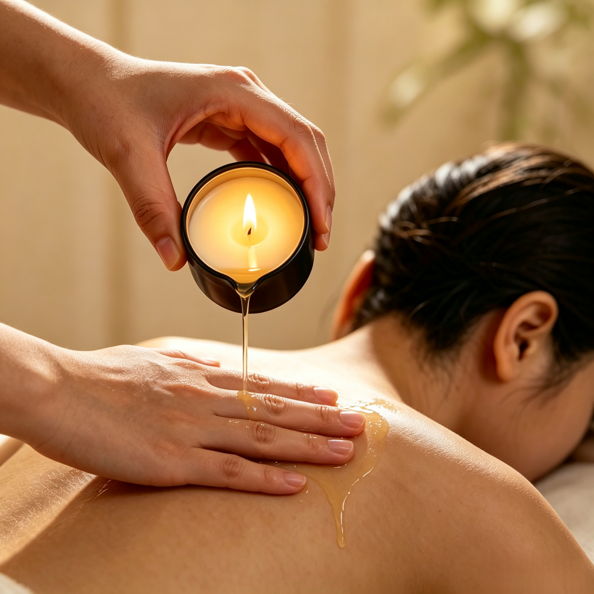 38°C Low-Temperature Sensual Massage Wax — Ocean Scent, Jasmine Ylang Ylang Scent, Citrus Scent