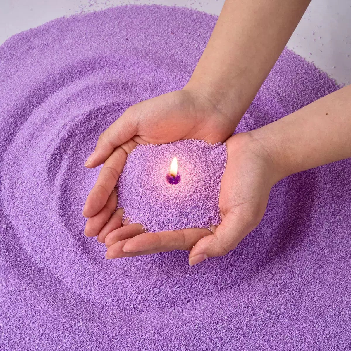 DIY Sand Wax Candle Series