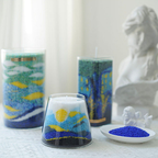 DIY Sand Wax Candle Series