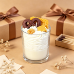 Cookie‑Shaped Scented Candle — Coffee
