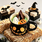 Halloween‑Shaped Scented Candle — Freesia Fragrance