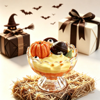 Halloween Pumpkin‑Shaped Scented Candle — White Peach Oolong Fragrance