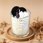 Oreo‑Shaped Scented Candle — Chocolate