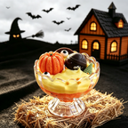 Halloween Pumpkin‑Shaped Scented Candle — White Peach Oolong Fragrance