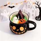 Halloween‑Shaped Scented Candle — Freesia Fragrance