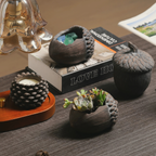 Pinecone Series Scented Candle — Autumn Pear & Freesia, Velvet Rose & Oud, Fir Valley, Ancient Sandalwood Fragrance