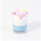 Vela aromática con forma de sirena — Fresa