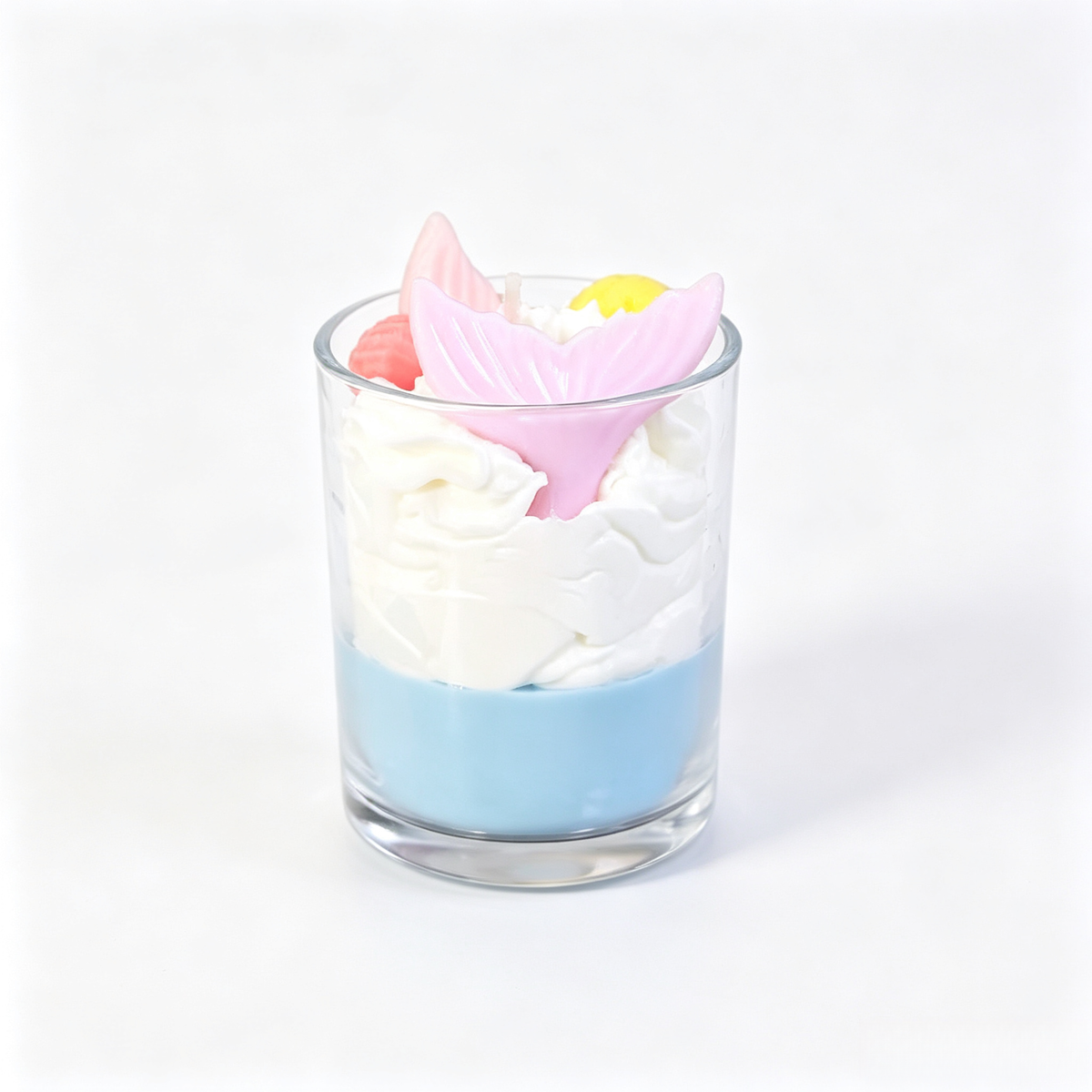 Mermaid‑Shaped Scented Candle — Strawberry