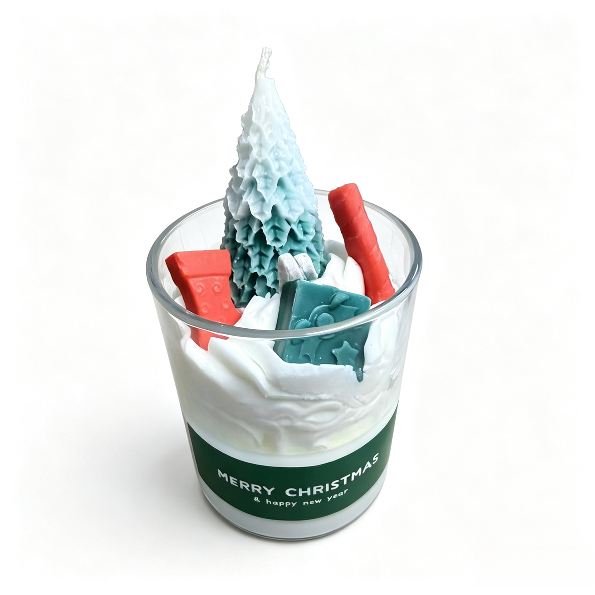 Christmas Tree‑Shaped Scented Candle — Cedar Scent