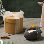 Pinecone Series Scented Candle — Autumn Pear & Freesia, Velvet Rose & Oud, Fir Valley, Ancient Sandalwood Fragrance