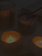 Meteorite Scented Candle Gift Set – Velvet Rose & Oud, Sea Breeze, Autumn Pear & Freesia, Ancient Sandalwood